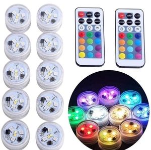 Small Underwater Tea Lights Candles Waterproof 